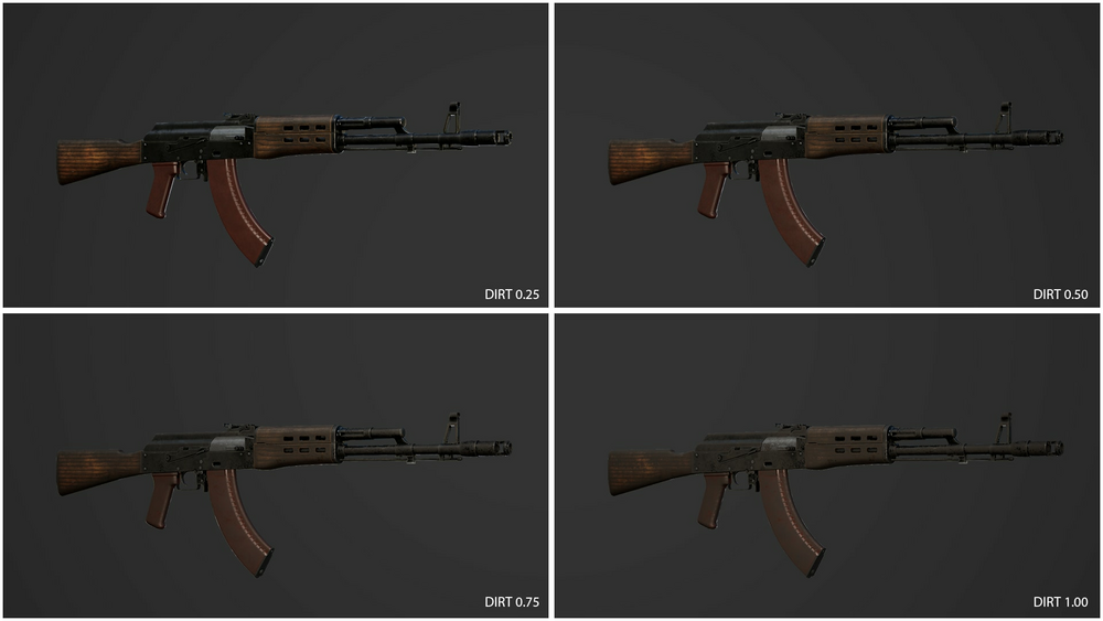 FPS AK Modular Weapons Pack (HQ soviet assault rifles) 