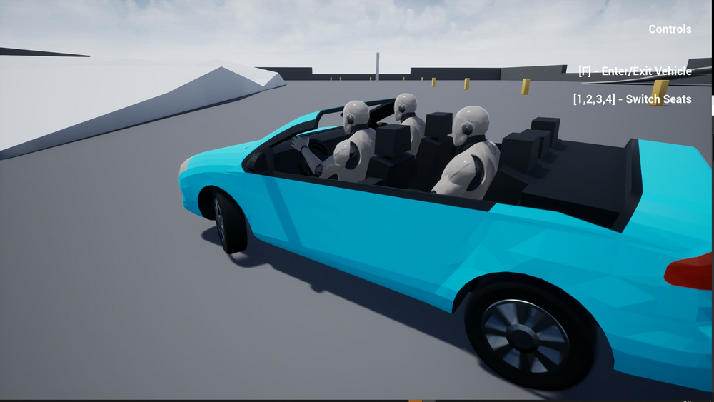 Multi-Seated Vehicles (Multiplayer Ready) 