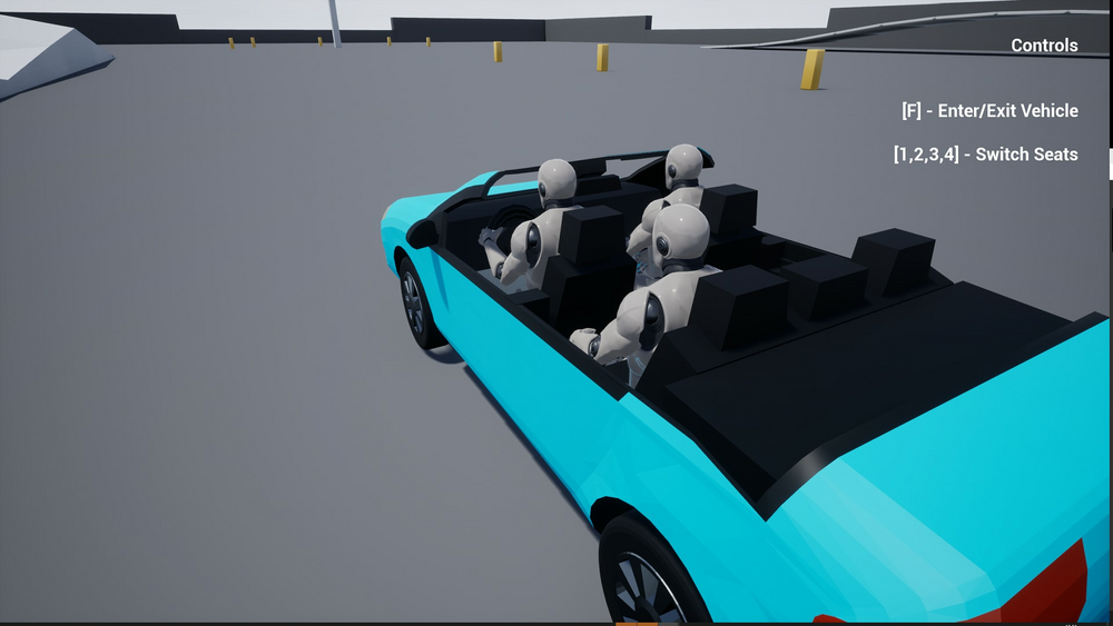 Multi-Seated Vehicles (Multiplayer Ready) 