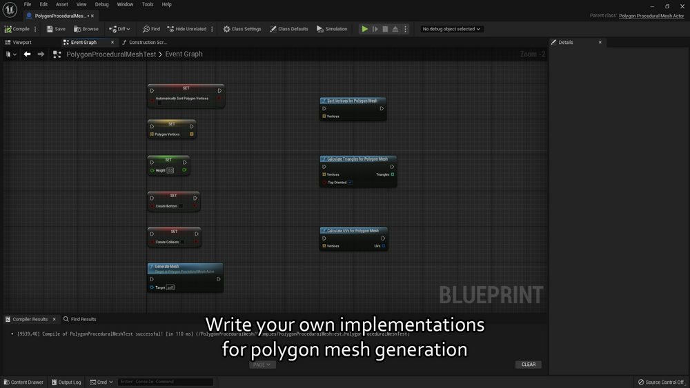 Polygon Procedural Mesh 