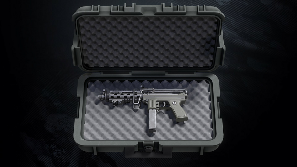 PM-33 SMG With hands And Weapon Case 