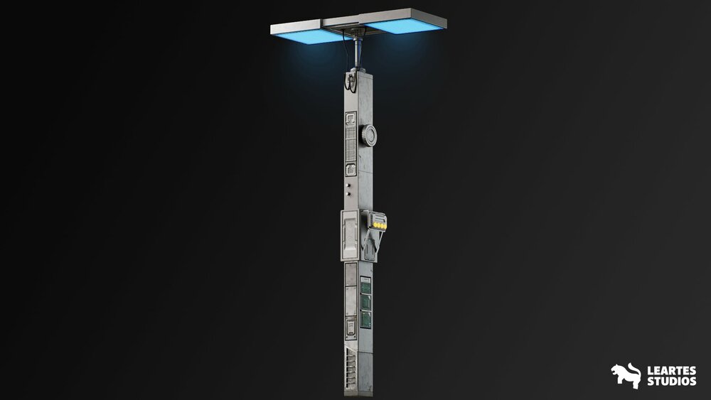 Cyberpunk Street Lights 