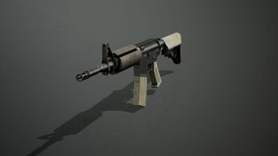 Weapons pack 01 with character animations 