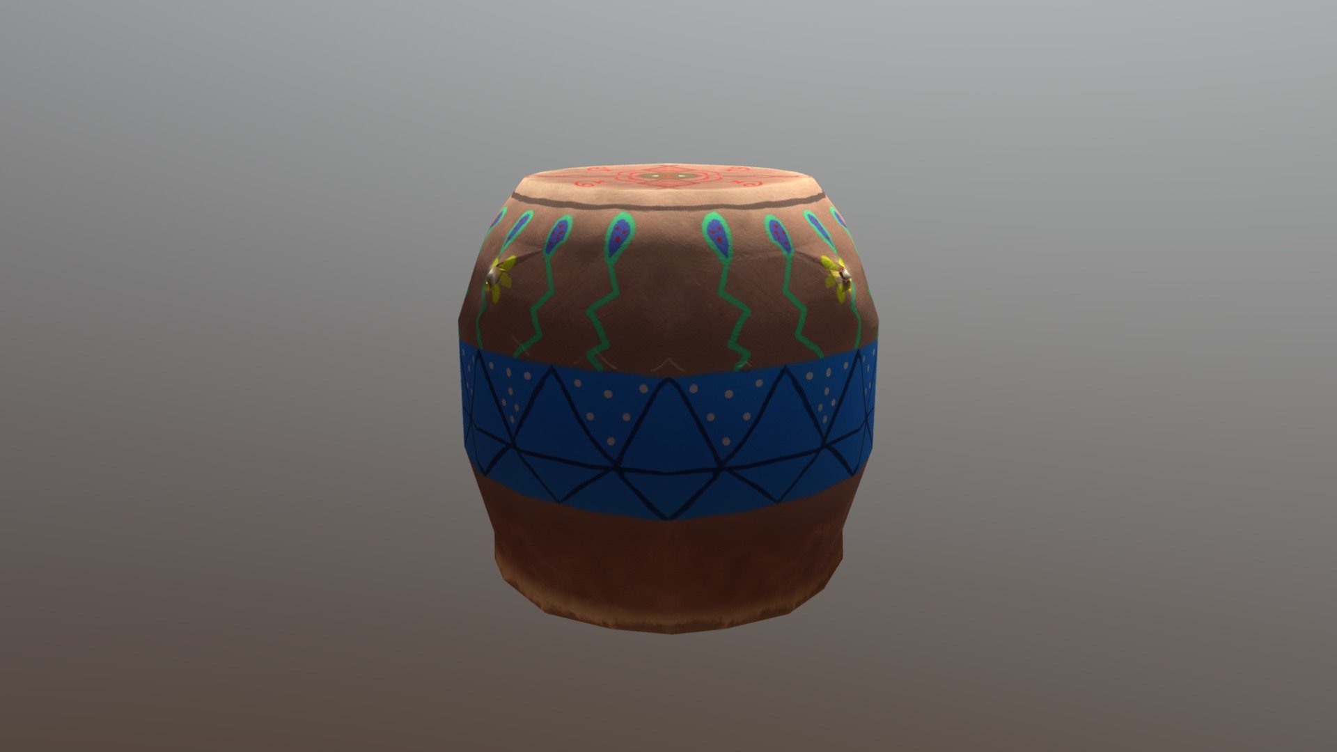 Jarron Azteca Sketchfab 