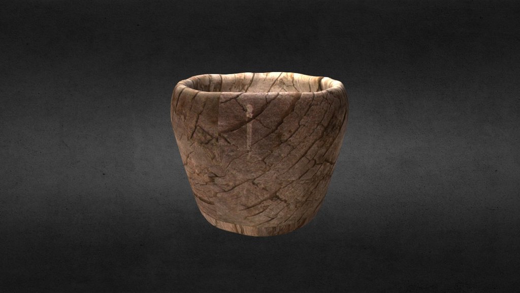 Wood Cup Bake Texture 