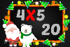 Christmas Math Educational Game 