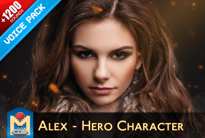 Alex - Hero Character Voice Pack