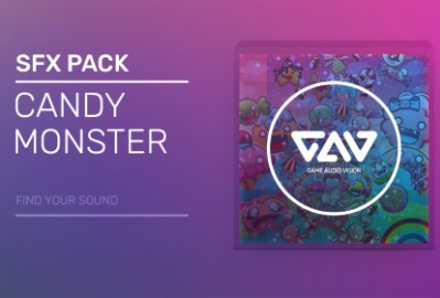 Creature Candy Monster sound effect pack