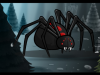 Giant Black Widow Spider Sprites