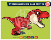 Tyrannosaurus Rex Game Sprites