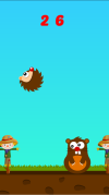 Jumpy Hedgehog C3 HTML5 Casual Game 