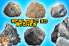 2d realistic stones (+ texture)