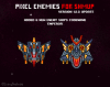 Pixel Enemies for SHMUP 