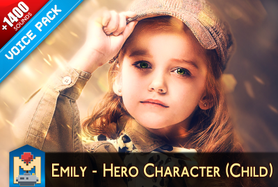 Emily - Child Hero Character Voice Pack