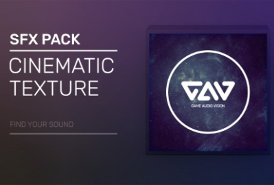 Cinematic texture sound effect pack