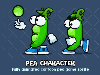 Pea pod animated game sprite