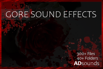 Gore Sound Effects - Audio Pack