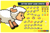 Cotton Sheep Game Sprites 