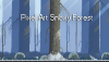 Pixel Art Snowy Forest 