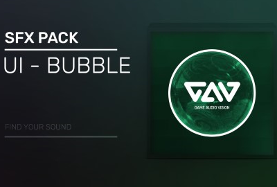 UI Bubble sound effect pack