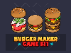 Burger maker game kit 