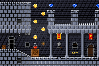 Dark Castle Tileset