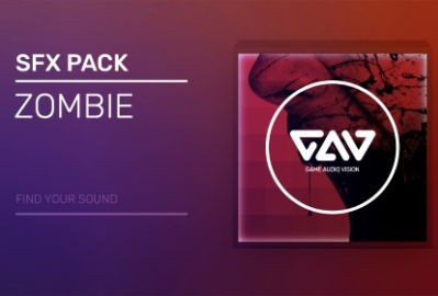 Creature Zombie sound effect pack