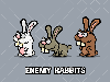 Enemy rabbits