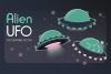 Graphic - Alien UFO 