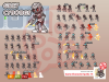 Grey Cyborgs Game Sprites 