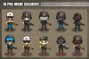 The Soldiers - Game Sprites 