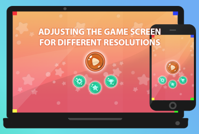 Adjusting the game screen for different resolutions