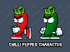 Chilli peppers characters