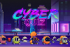 Cyber Quiz - HTML5 Game (Construct 3) + Firebase Leaderboard (No plugin) 