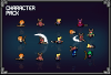 [CHARACTER PACK] RPG HEROES & ENEMIES (Pixel Art Animation Pack)