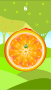 Ricocheting Orange Casual Game 