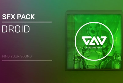 Creature droid sound effect pack