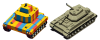 40 Funky tanks PNG transparent