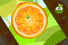 Ricocheting Orange Casual Game 