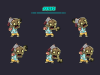 Male Zombie Character Sprites 03 