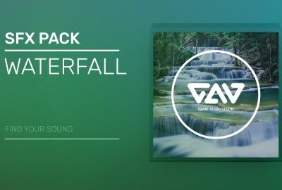 Waterfall sound effect pack