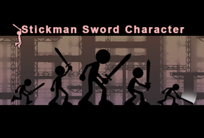 Stickman Sword Character