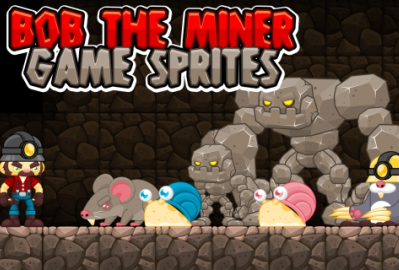 Bob the Miner - Game Sprites