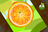 Ricocheting Orange Casual Game