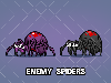 Enemy spiders 