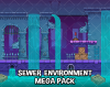 Sewer environment creation mega pack