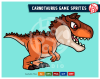 Carnotaurus Game Sprites 