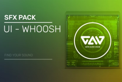 UI whoosh sound effect pack