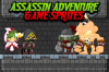 Assassin Adventure - Game Sprites