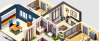 94 Inside buildings views - Isometric view - PNG transparent - 2048x2048 